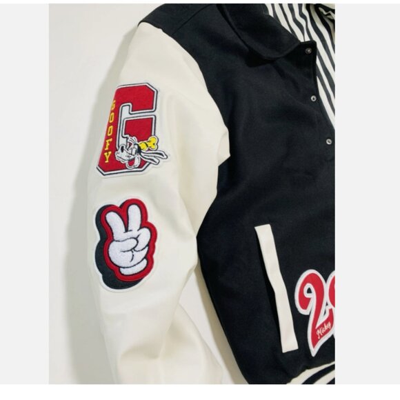 NEW Disney Friends Mickey Varsity Jacket Unisex - Picture 6 of 11